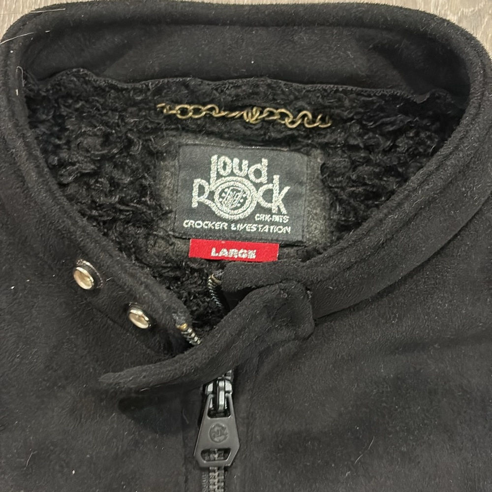 Y2K Faux Shearing Moto Jacket - Picture 5 of 5